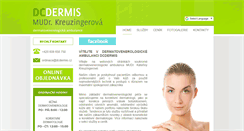 Desktop Screenshot of dcdermis.cz